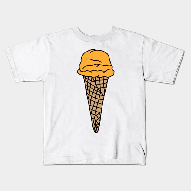 mango ice cream Kids T-Shirt by smileyfriend